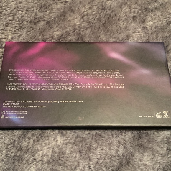 Dominique Cosmetics - Celestial Thunder palette - Picture 5 of 5
